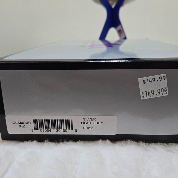 Wig Hair Do True To Life Silver Light Gray Wig Glamour Pix Pixie Cut Never Worn - Picture 7 of 9